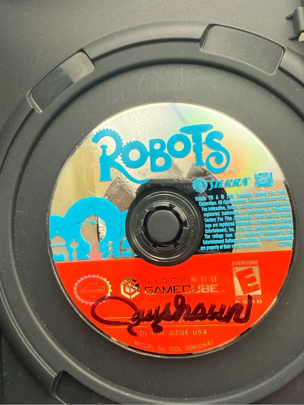 Robots Nintendo GameCube Disc + VTG BlockBuster Case Only - Tested